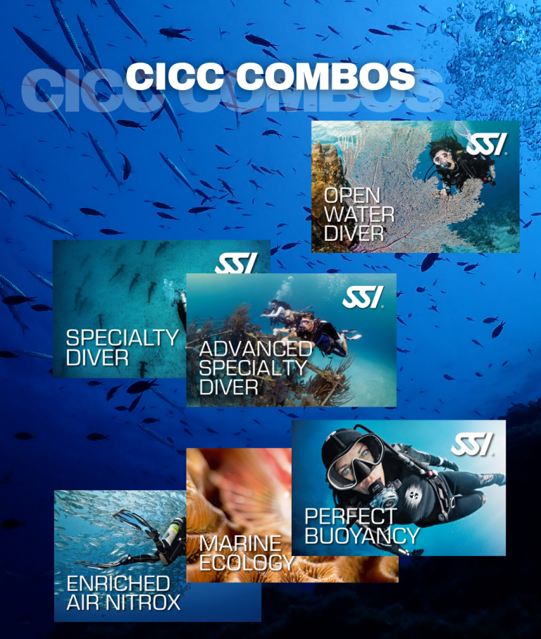 Combos de cursos de busseig Open Water Diver més especialitats